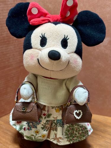フェイクレザーでハンドバッグ作ったの👜✨