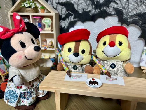 チデちゃんが芸術の秋なの🧑‍🎨✨