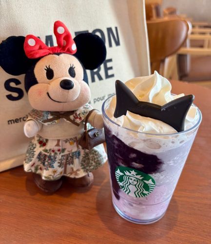 スタバで楽しみにしてた黒耳飲んだの✨