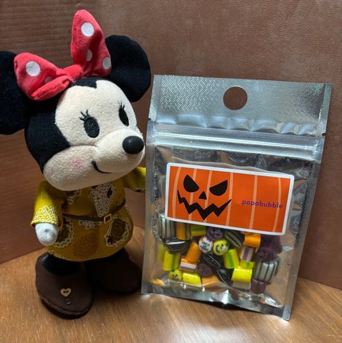 パパブブレのジャックミックスなの✨
ブラッドオレンジ、レモンスカッシュ、ぶどう、いちご、アップルティーサイダーの味なの😊
ハロウィンでとってもかわいいの🎃❤️