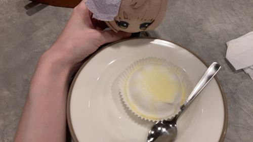 おいしそうなしゃーべっと🍨
でも、ちょっとすっぱかったみたい😖