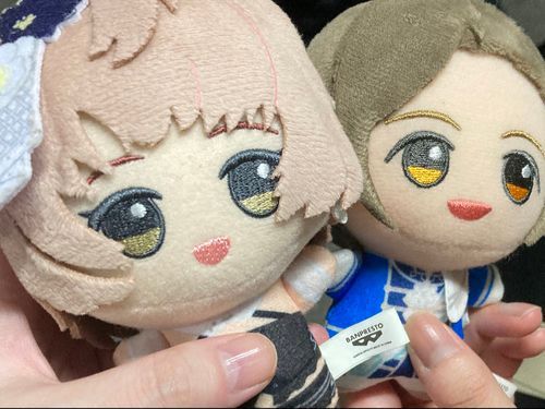 もちぬしさんのかのじょさんのぬいぐるみとれんばん🎫
わたなべさん、あいどるのはなしをたくさんしてくれてありがとうございました〜💐
こんどぜひきょうえんしましょう！

（けいさいのきょかいただいてます）