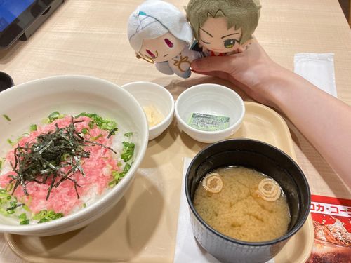 あるじ、たくさんたべるのだぞ。
あるじのでしをなのるおとこ……みちるもあるじのしょくせいかつをしんぱいしている。