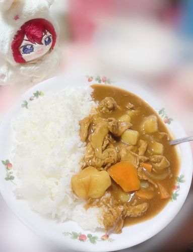 お姉さまがハヤシライス🍛作ってくれましたよ♪