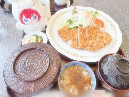 お姉さまとランチ🍽してきましたよ♪
大根おろしをかけたカツは、揚げたてで美味しかったです✨