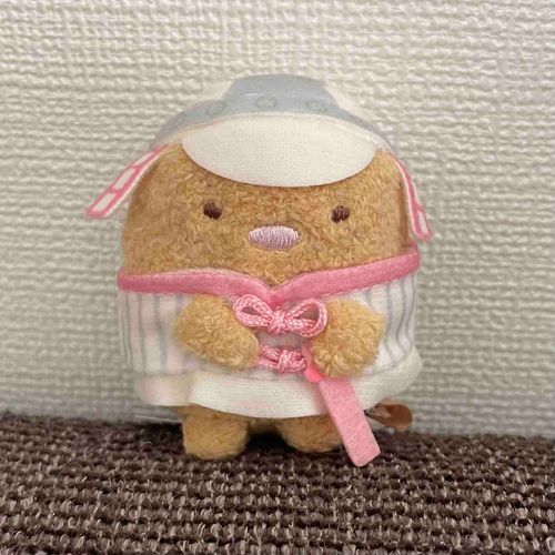 もちぬしが　とうきょうのはくぶつかんでやってる　はにわてん　でかってきた
すみっコぐらしのとんかつちゃん　けいこうのぶじんばーじょん　やで
なんか　つよそうで　かっこいい！