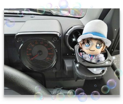 ちょっとお出掛け🚙
キッド様を乗っけて行こっ〜と！