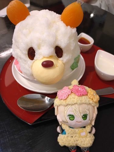 しろくましゃんとパシャり！！