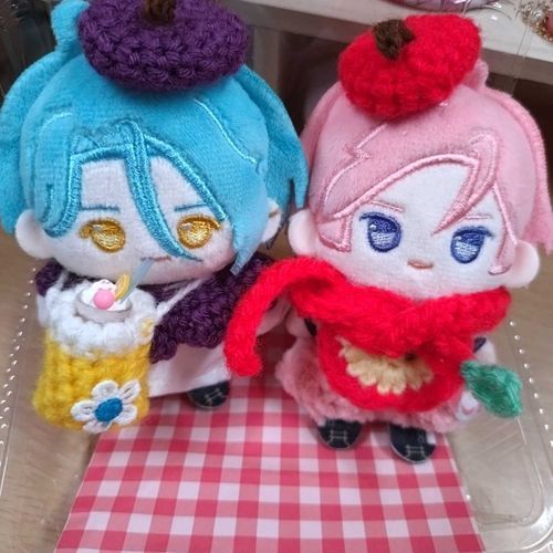 ちびっこぬいのひめるんるんとこはちゃん！秋コーデだよ