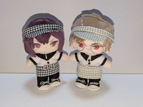 ダイナーの店員さん風のお洋服作った！