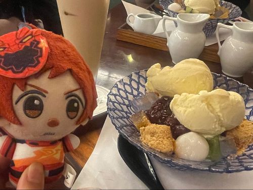 クリームあんみつだよ