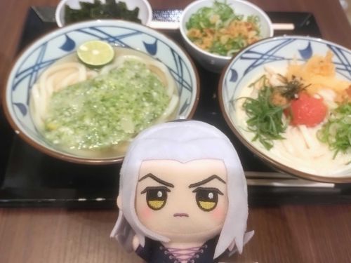 うどんを食べたよ✨