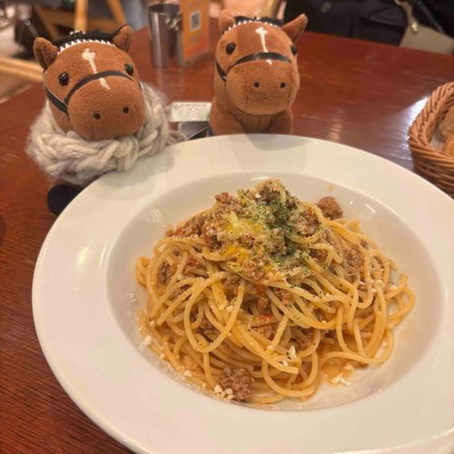 パスタだね、おどう。