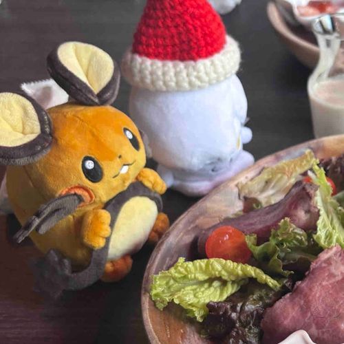クリスマスの時のもちもちとでね！

かわいい🥰