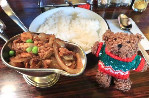 名物のハヤシライスをいただきます🍽️