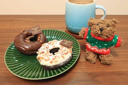 ミスドミーツゴディバをいただきます🍩