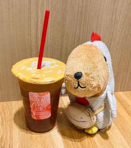 いちごとばらのおちゃ🍓🌹