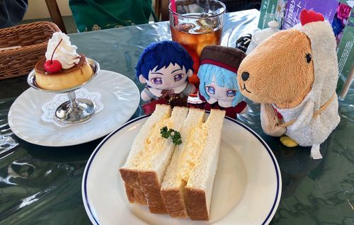 たまごのサンドイッチもおおきかったね〜✨️