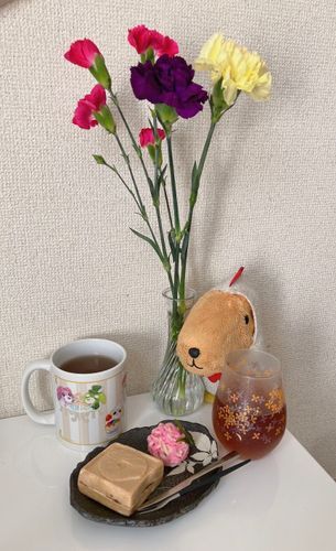 おはながあると きぶんも あかるいね〜