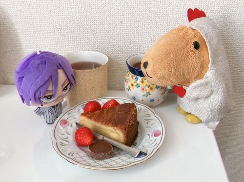 このおかしが きょうのラッキーアイテムなの？👀✨️