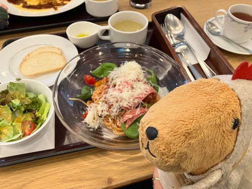 つめたいトマトのパスタ たべたの〜🍝