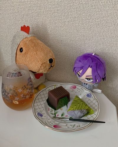 さくらもち🌸 ならぬ あじさいもち💠 だって〜