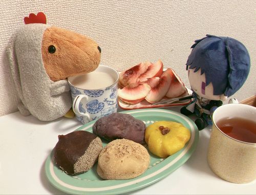 ほんものみたいなパンだね〜🌰🥔🍠🎃