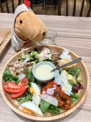 おやさいも たくさん たべたね🥗