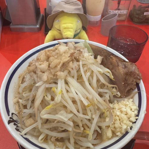 二郎系ラーメン食べたスリよ

ニンニクが効いててウマいスリねぇ