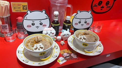 ちいかわラーメン着丼！！🍜T ˙̫ T♡