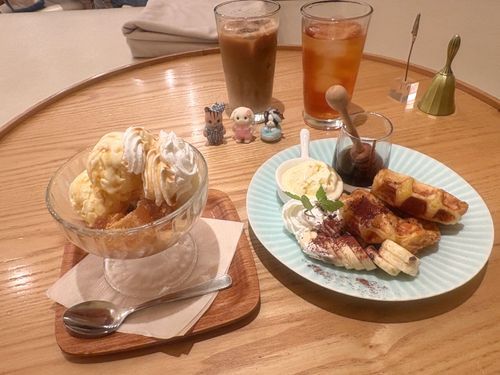 きなこパフェ食べたんだ🎀🎶🍨