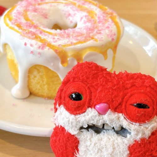 chiffon cake🍓🥛