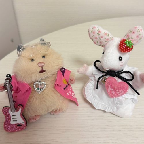 ぬいよう  めいどふくと  とっこ〜ふくの  がちゃがちゃ  まわしたよ✌🏻みみが  こーで  ねーと  くんでみた😂😂

ふたりとも  にあってるよお💞⚡️