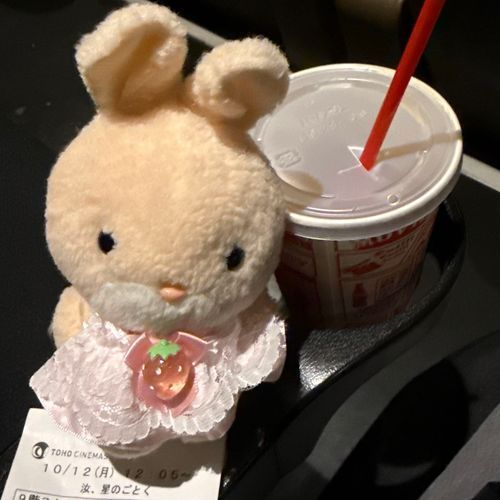 このまえの  おやすみに  かいぬしの  だいすきな  とっても  ないちゃうえいが  みてきたの😭
かいぬしは  くびくらいまで  なみだがあふれてたよ😆😭
そのあと  かいぬし  かぜ  ひいちゃったみたいなの、、ゆっくりゆっくりね☺️🍵