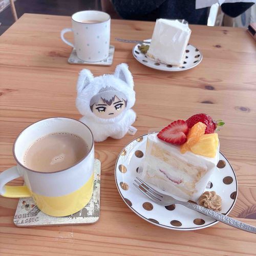 スポンジが美味しいケーキだった。