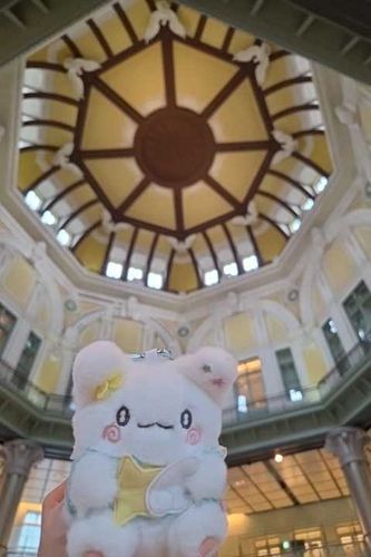 東京駅丸の内南口天井
はなまるおばけ まるまる