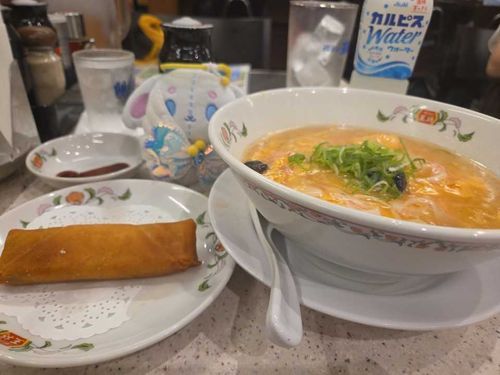 めあろちゃん
餃子の王将
極王天津麺
春巻