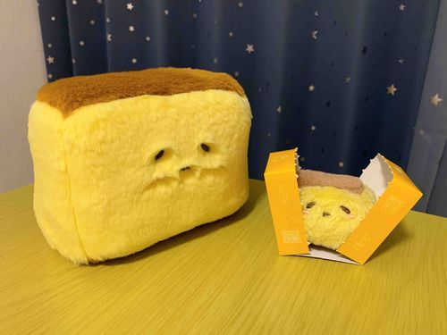 福砂屋のキューブカステラの箱の中に入ったベビカスちゃんです🌸
大きさが丁度良くて似合ってます。
カステラも箱に入ってみたいなぁ。