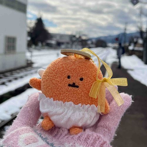 てつどうも、まっしろ❄️💖
