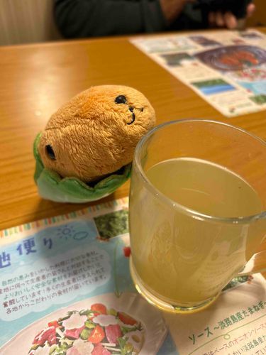 とんかつ｢温かいゆずジンジャーで寒さをしのぐ…ﾌﾞﾙﾌﾞﾙ｣
