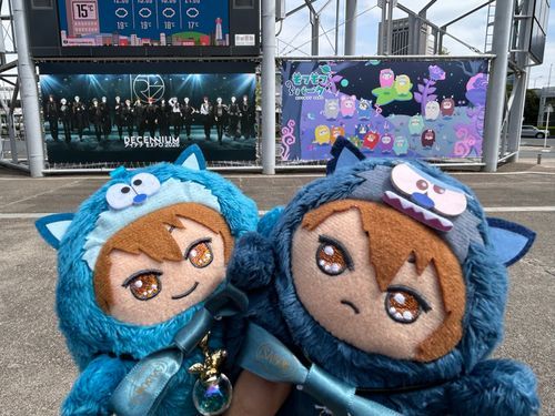 モンつな｢アイナナEXPO行きました！！｣
ワルつな｢私達と同じ種族がたくさんいたな｣