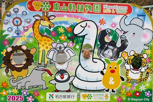 2025.11.28
東山動物園にて
体ごとはめてみたり