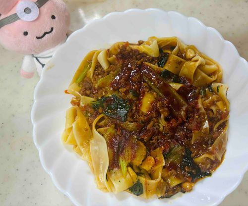 ついにビャンビャン麺食べれた！！
もっと辛くてもいいな〜
