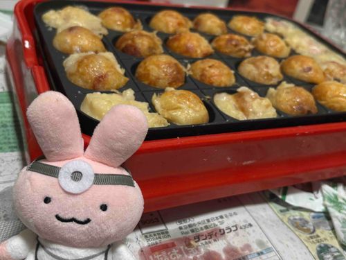 たこ焼きぱーちーした！！