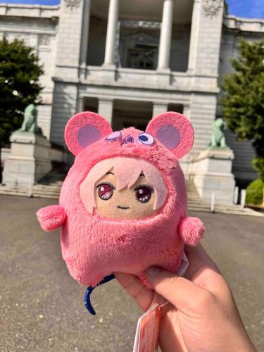 国立博物館とモン天さん
