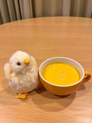にんじんのすーぷ　ちょうオレンジ
