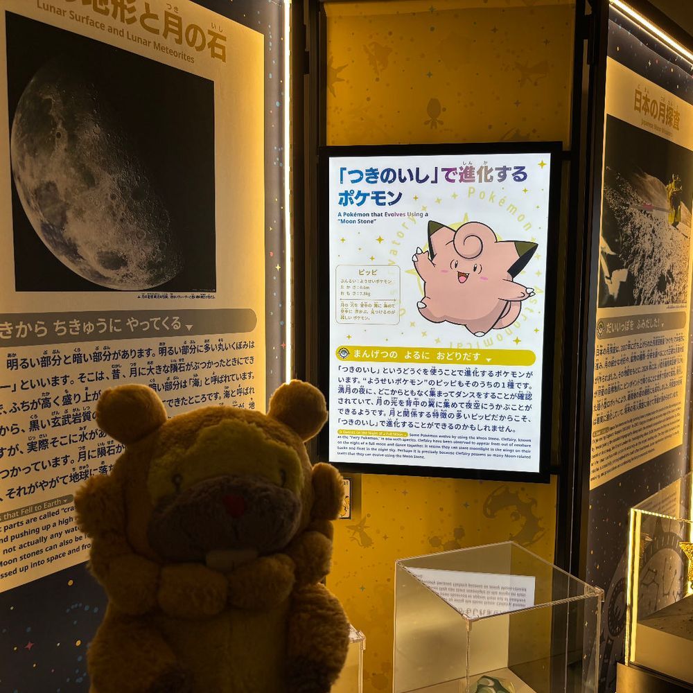 ポケモン天文台、いってきたぶも！色んなポケモンいて、めちゃ楽しかったぶも！うちゅーのひみつ…わかったぶもー😤