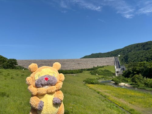 福島県　摺上川ダム　ぶものホームダム！めざめるきっかけになったダムぶも！水がうまい！でかい！FNAWIP！100点満点ぶもー😤