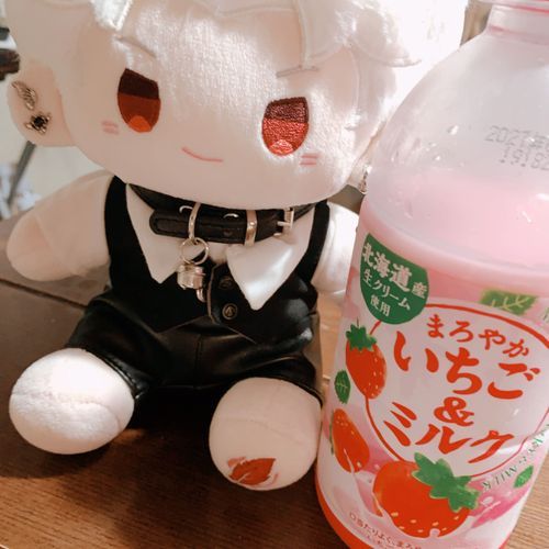 主の大好物だ🍓🍼