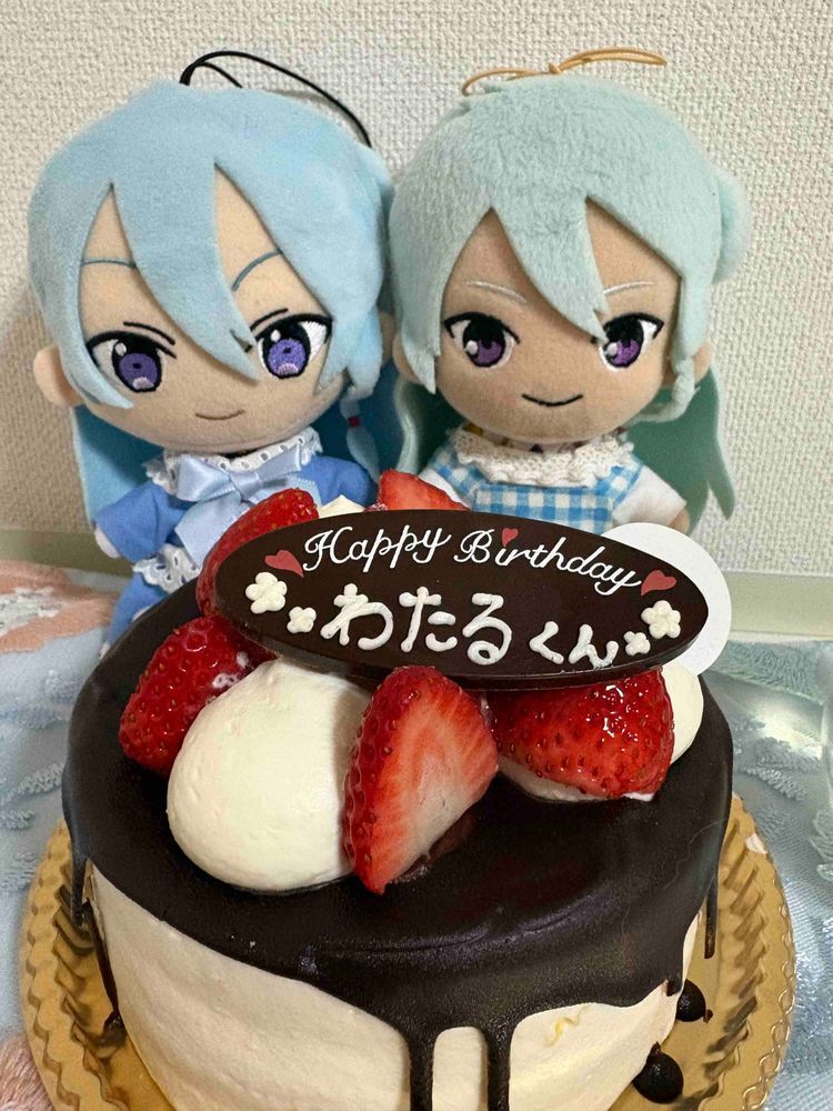1日遅れちゃったけど、お誕生日おめでとう🎂